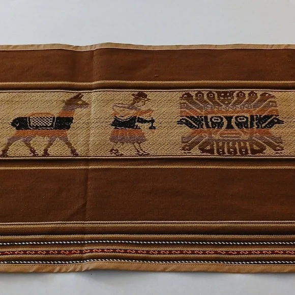 Woven Bolivian Table Runner - Picture 10 of 16